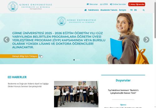 Girne Üniversitesi – Tıp Fakültesi