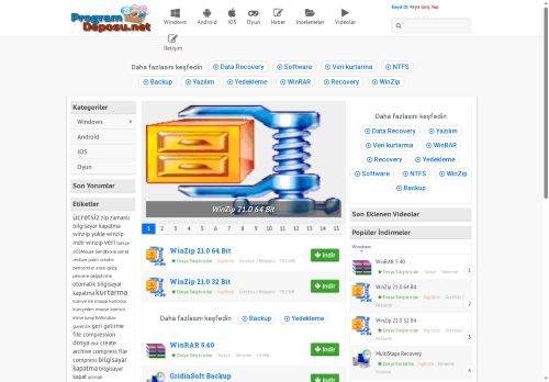 ProgramDeposu.net Güncel ve Bedava Program İndirme Sitesi