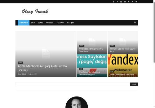 Olcay IRMAK | Tecrübeler, Fikirler, Web Tasarım Çalışmaları...