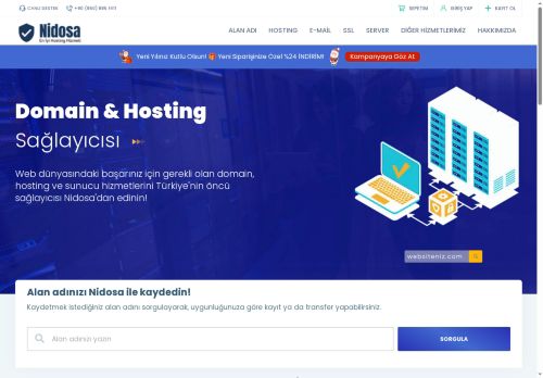 Sorunsuz Hosting Sağlayıcısı - Nidosa