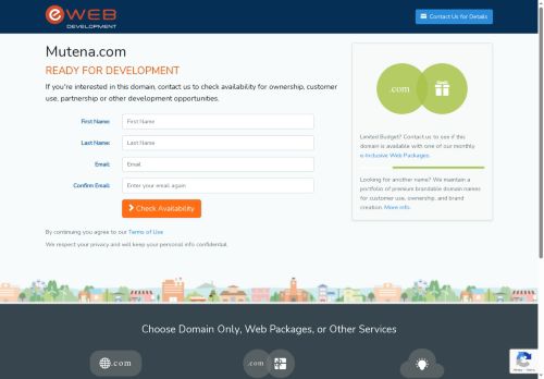 Ready for Development - Mutena.com