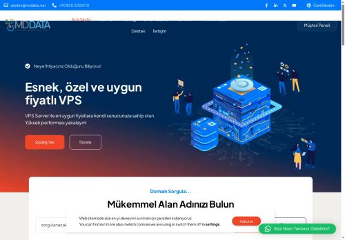 Mddata Hosting Reseller Vps Sunucu