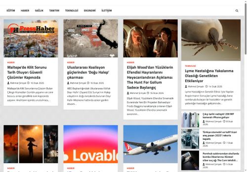 Haber Takip Merkezi - Güncel Haber Sitesi