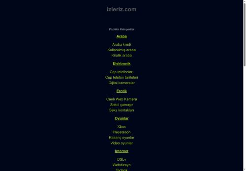 izleriz Kaynaklar ve Bilgiler. - izleriz.com - Bu web sitesi satılıktır!