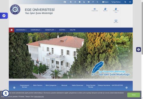 E.Ü.Yazı İşleri Şube Müdürlüğü