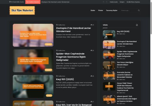 Anasayfa - Dizi Film Haberleri