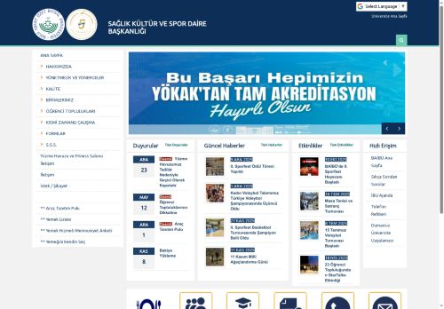 Kısmi Zamanlı Öğrenci Çalıştırma Programı Bilgilendirme | SAĞLIK KÜLTÜR VE SPOR DAİRE BAŞKANLIĞI