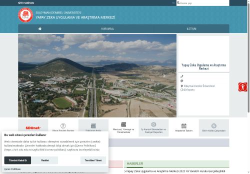 Süleyman Demirel Üniversitesi - Yapay Zeka Uygulama ve Araştırma Merkezi
