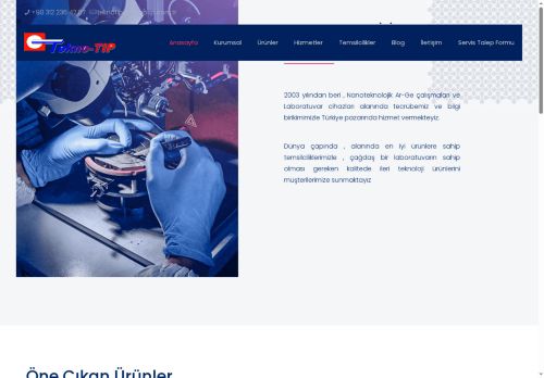 Atomik Kuvvet Mikroskobu - Tekno Tıp Analitik Sistemler - Nanoteknoloji