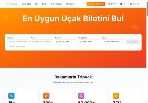 Tripuck - Ucuz Otobüs bileti Bul, En uygun Otobüs fiyatları