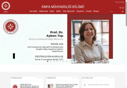 Staj – Kimya Mühendisliği