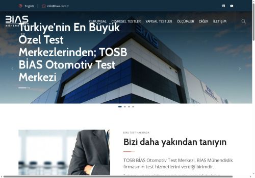 Ana Sayfa | BİAS Test