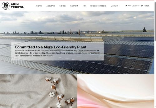 Main Page | Akın Tekstil