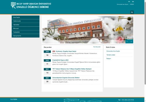 Anasayfa | Engelli Öğrenci Birimi