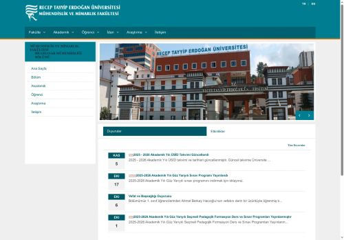 Anasayfa | Bilgisayar Mühendisliği Bölümü