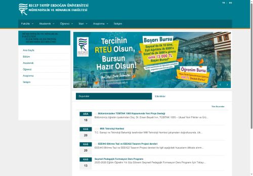 Anasayfa | Elektrik ve Elektronik Mühendisliği Bölümü