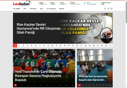 Lazhaber, Karadeniz ve Rize'nin Güncel Haber Sitesi !