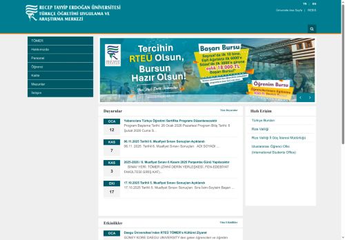 Home Page | Turkish Language Teaching Application and Research Centre