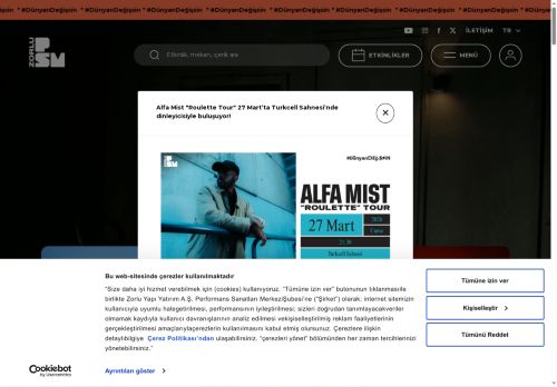 ANA SAYFA | Zorlu Performans Sanatları Merkezi