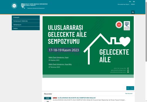 Anasayfa | Gelecekte Aile Sempozyumu