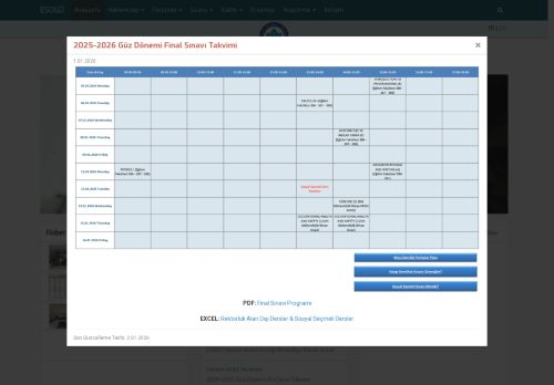 Yazılım Mühendisliği | Eskişehir Osmangazi Üniversitesi - Anasayfa