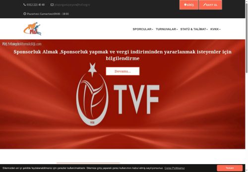 Plaj Voleybolu - TVF