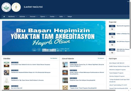Ana Sayfa | İLAHİYAT FAKÜLTESİ