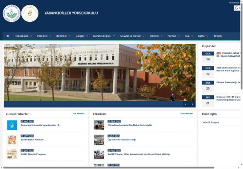 Ana Sayfa | YABANCIDİLLER YÜKSEKOKULU