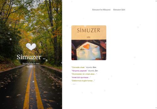 Simuzer .. – Sevdiğimsin sen benim (;