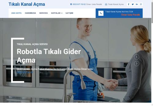 Tıkalı Kanal Açma