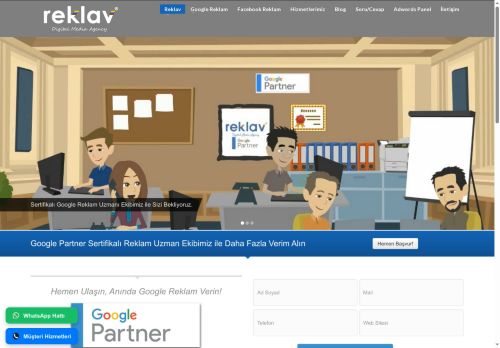 Google Reklam 0212 993 22 90 - Reklav Medya | Google Partner