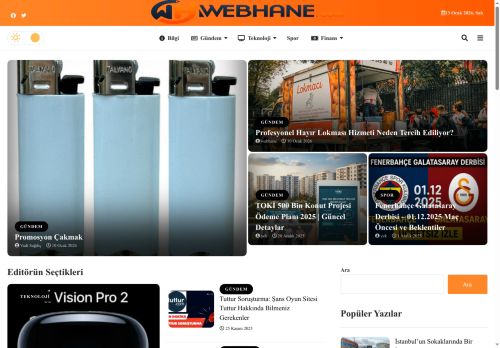 Webhane | Teknoloji, İnternet, Yazılım ve Dijital Gelişmeler - Anasayfa