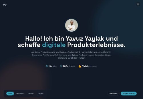 Software Produkt Owner & E-Commerce Experte - Yavuz Yaylak