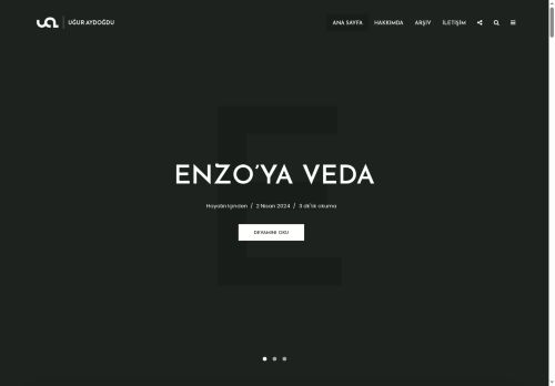 Uğur Aydoğdu - Ana Sayfa