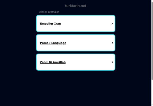 turktarih Kaynaklar ve Bilgiler. - turktarih.net - Bu web sitesi satılıktır!