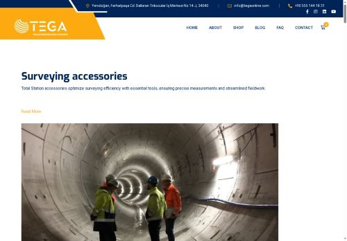 TEGA Engineering – Total Station accessories