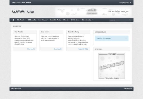 Seo Analiz ve Sıra bulucu - Site Analiz