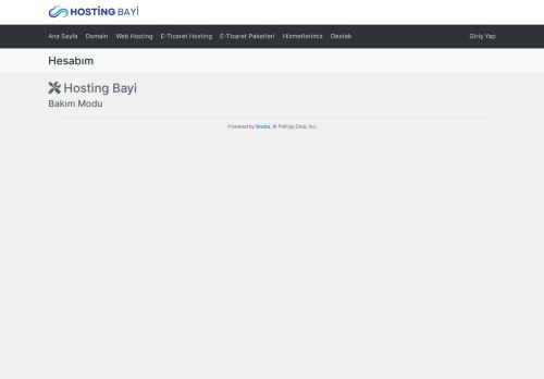 Bakım | Hosting Bayi