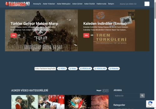 Şiir ve Asker Sözlük - Asker Videoları - Asker Türküleri - Mektup