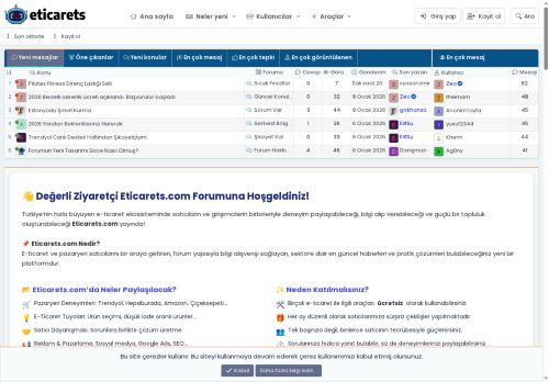 Satıcıların Buluşma Platformu - E-Ticaret ve Pazaryeri Forum