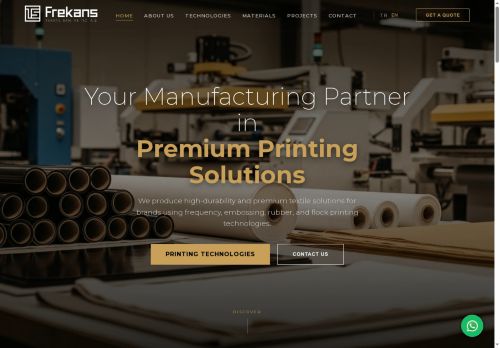 LTS Frekans | Premium Tekstil Baskı & TPU Çözümleri