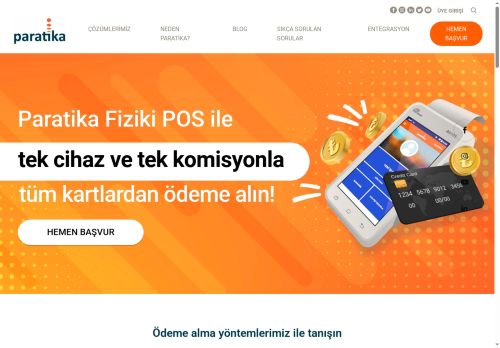 Paratika - Online Ödeme Almak ve Ödeme Yapmak Bu Kadar Kolay
