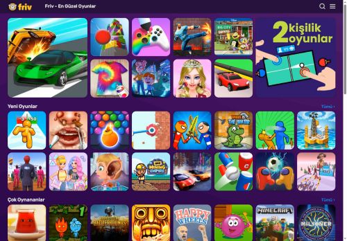 En Güzel Oyunlar - Friv