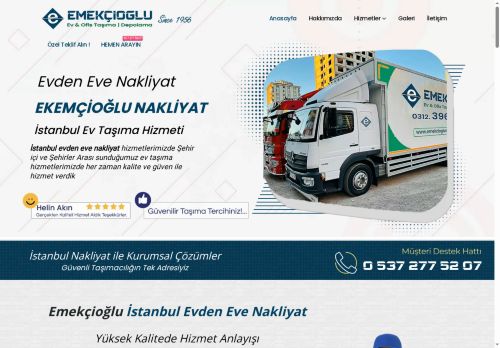 İstanbul Evden Eve Nakliyat % 100 Garantili EMEKÇİOĞLU