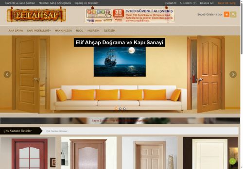 Ahşap Kapı Amerikan Kapı Mdf Kapı | Elif Ahşap Tosya