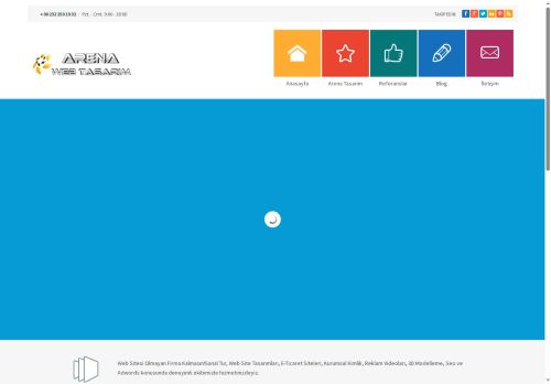 Arena Web Tasarım | Kurumsal Çözümler | E-Ticaret | Sanal Tur | Reklam