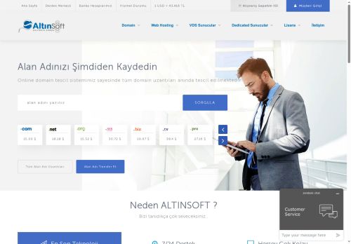 AltınSoft | Türkiye'nin en kaliteli hosting sağlayıcısı