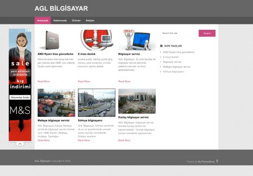 0 545 727 09 72 - AGL Bilgisayar - 0 312 229 89 39