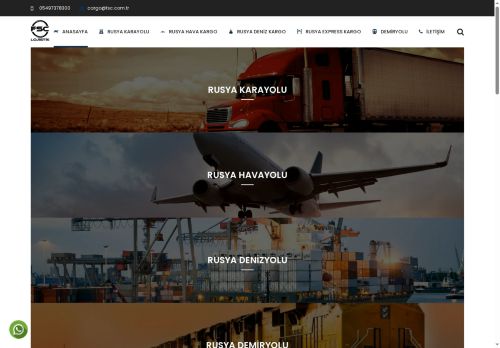 Rusya Parsiyel ve Rusya Komple Nakliye ve Lojistik Hizmetleri - Anasayfa