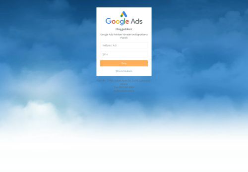 Giriş - Google Ads Reklam Takip Paneli